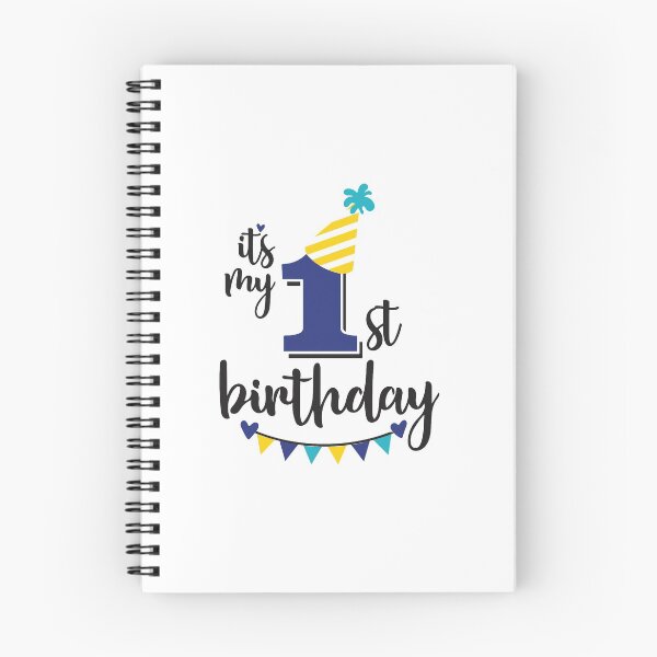 Item preview, 1st birthday 1 year of being awesome 1 year kid girl boy Off birthday Vacation Inspiration Joy Mood designed and sold by DesignByHeartUK.