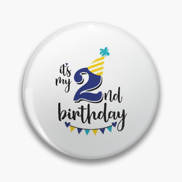 Item preview, 2nd birthday 2 years of being awesome 2 years kid girl boy Off birthday Vacation Inspiration Joy Mood designed and sold by DesignByHeartUK.