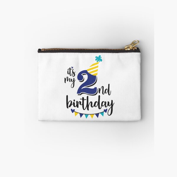 Item preview, 2nd birthday 2 years of being awesome 2 years kid girl boy Off birthday Vacation Inspiration Joy Mood designed and sold by DesignByHeartUK.
