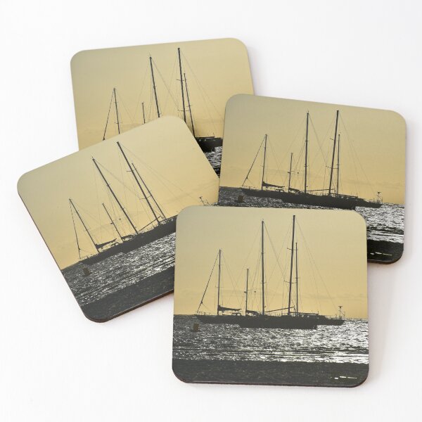 Item preview, Boat Sunset designed and sold by Angel Granata - Lone Gull Studio.