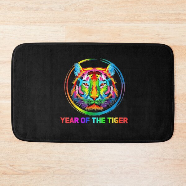 Item preview, Colorful Tiger Face CNY Happy New Year of the Tiger 2022 T-Shirt designed and sold by Chambers-Avara.