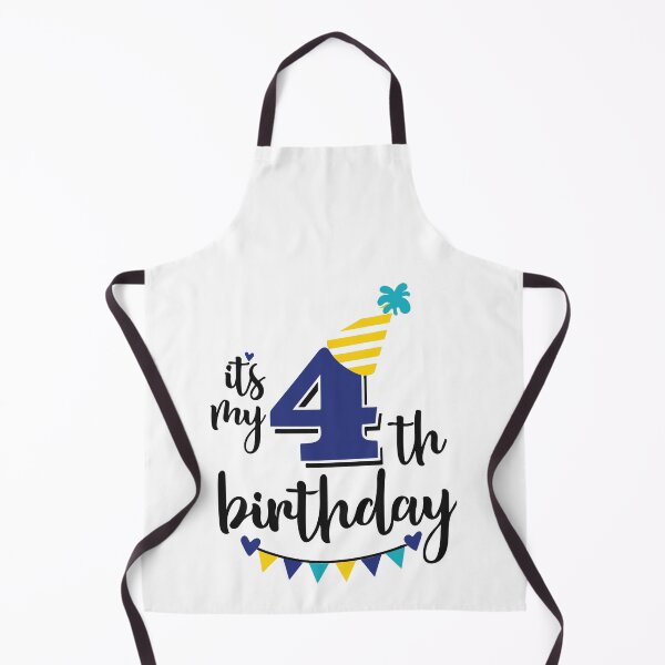 Item preview, 4th birthday 4 years of being awesome 4 years kid girl boy Off birthday Vacation Inspiration Joy Mood designed and sold by DesignByHeartUK.