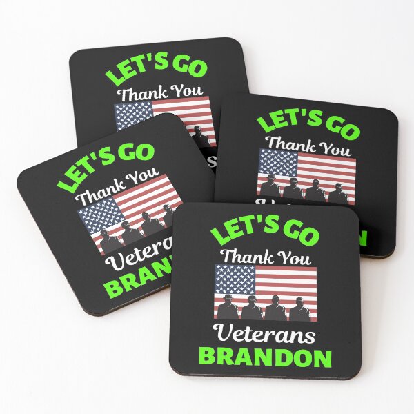 Item preview, Vintage Lets Go Brandon Veterans Day  designed and sold by WoodburyLake.