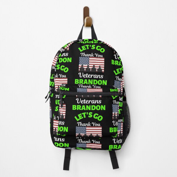 Item preview, Vintage Lets Go Brandon Veterans Day  designed and sold by WoodburyLake.