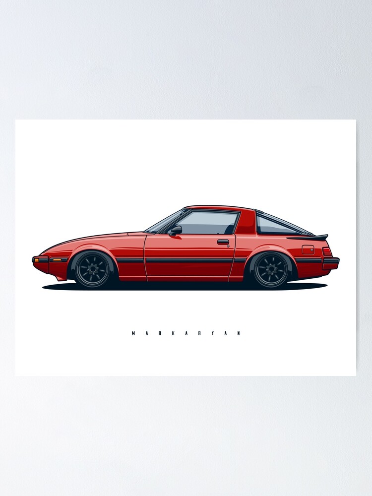 RX7 Poster for Sale by OlegMarkaryan