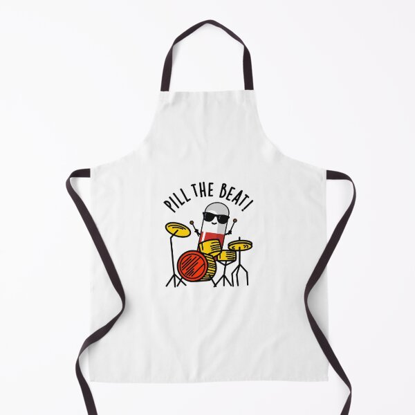 Item preview, Pill The Beat Funny Medicine Puns designed and sold by punnybone.