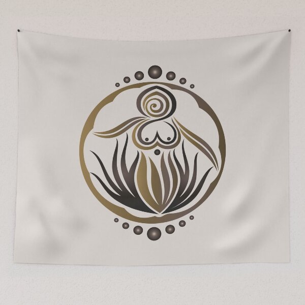 Item preview, Earth Goddess, Mother Earth. Goddess of the earth. designed and sold by Christine Krahl.