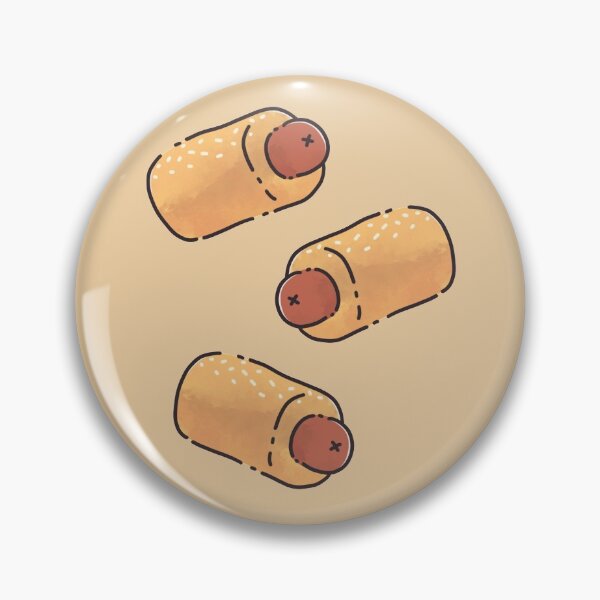 Item preview, Sausage rolls designed and sold by CricketDoodles.