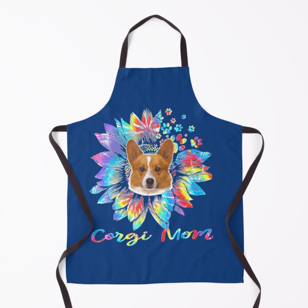 Item preview, Womens Sunflower Corgi Mom Tie Dye Dog   designed and sold by MARTINIFUSION.
