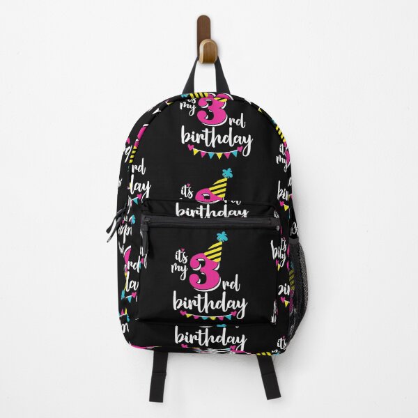 Item preview, 3rd birthday 3 years of being awesome 3 years kid girl boy Off birthday Vacation Inspiration Joy Mood designed and sold by DesignByHeartUK.