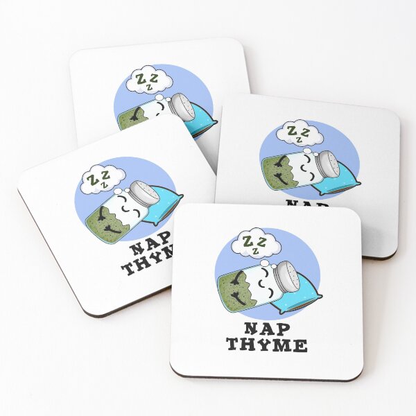 Item preview, Nap Thyme Sleeping Funny Herb Puns  designed and sold by punnybone.