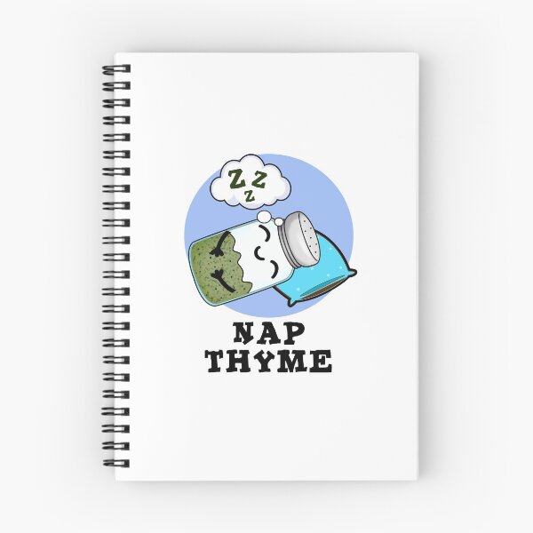Item preview, Nap Thyme Sleeping Funny Herb Puns  designed and sold by punnybone.