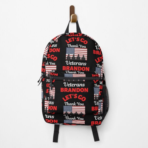 Item preview, Vintage Lets Go Brandon Veterans Day  designed and sold by WoodburyLake.