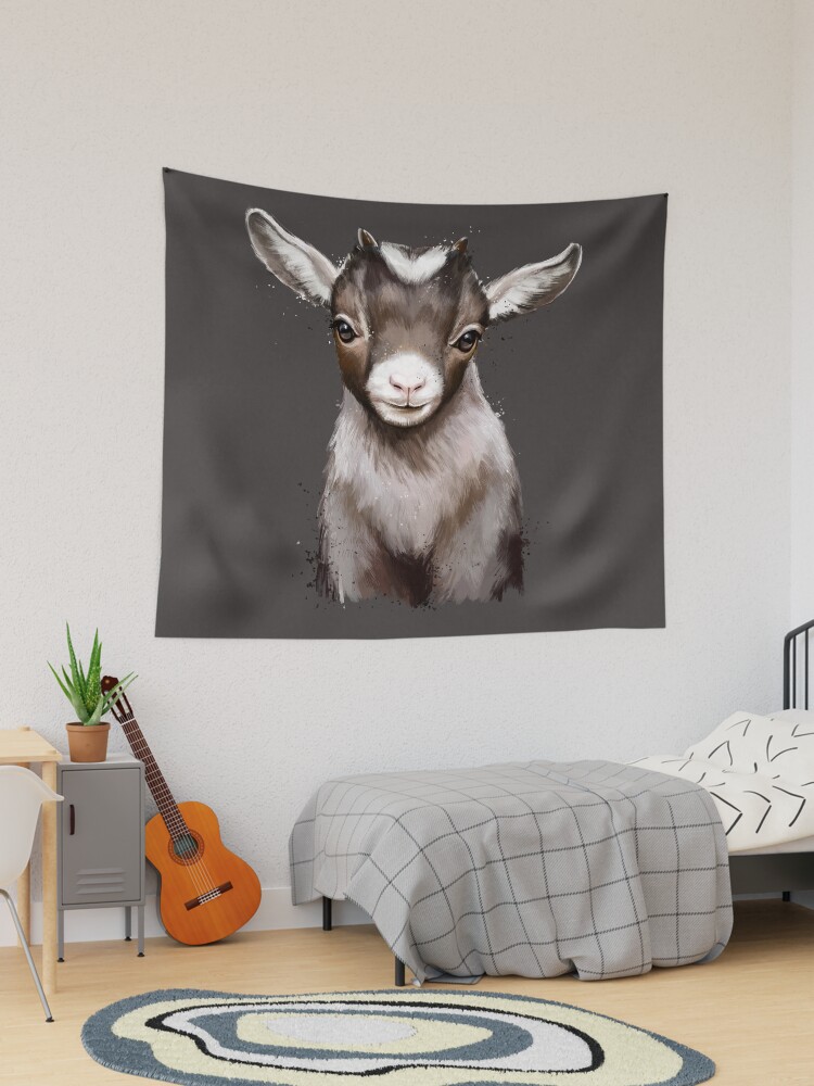 Goat tapestry best sale