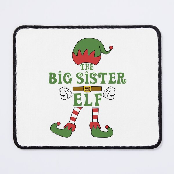 Item preview, The Big Sister Elf Christmas Family Matching Outfits Group Attire designed and sold by onicon.