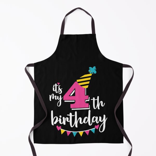 Item preview, 4th birthday 4 years of being awesome 4 years kid girl boy Off birthday Vacation Inspiration Joy Mood designed and sold by DesignByHeartUK.