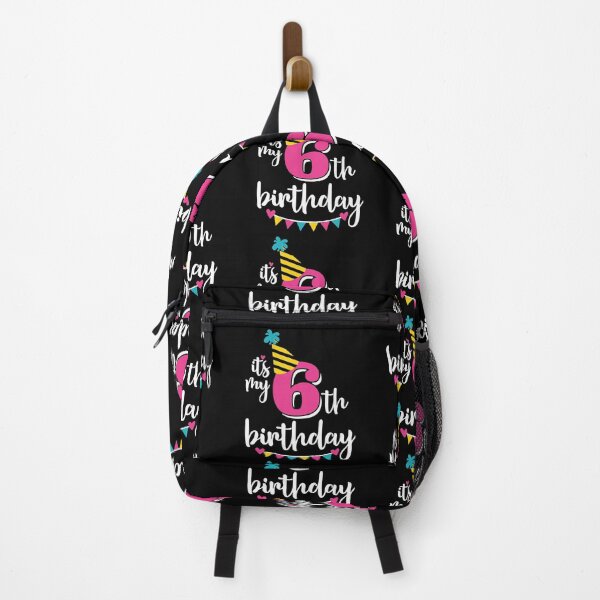 Item preview, 6th birthday 6 years of being awesome 6 years kid girl boy Off birthday Vacation Inspiration Joy Mood designed and sold by DesignByHeartUK.