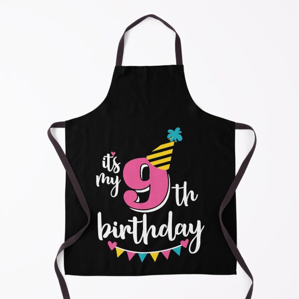 Item preview, 9th birthday 9 years of being awesome9 years kid girl boy Off birthday Vacation Inspiration Joy Mood designed and sold by DesignByHeartUK.