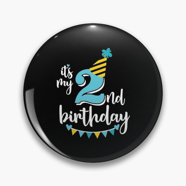 Item preview, 2nd birthday 2 years of being awesome 2 years kid girl boy Off birthday Vacation Inspiration Joy Mood designed and sold by DesignByHeartUK.