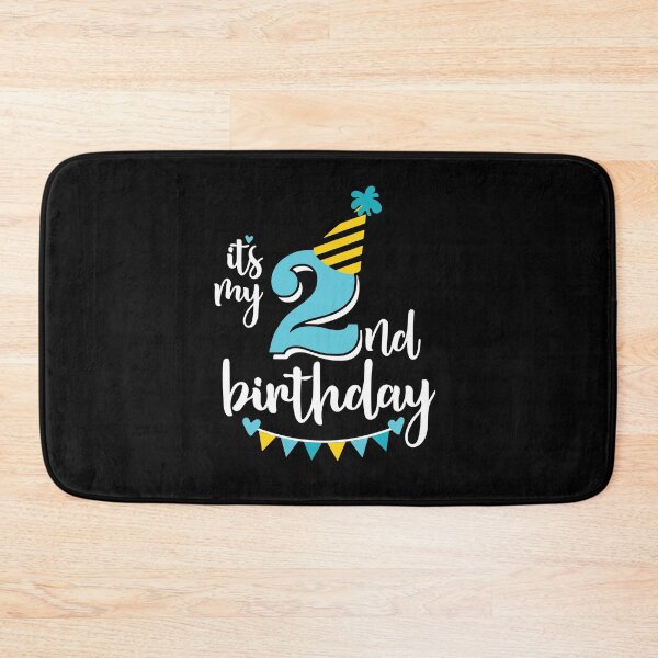 Item preview, 2nd birthday 2 years of being awesome 2 years kid girl boy Off birthday Vacation Inspiration Joy Mood designed and sold by DesignByHeartUK.