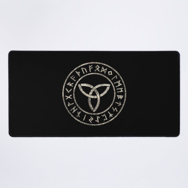 Item preview, Celtic Triquetra Futhark Runes Wicca Pagan Norse Symbol designed and sold by nitty-gritty.