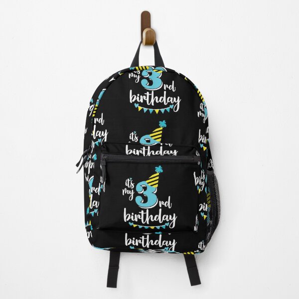 Item preview, 3rd birthday 3 years of being awesome 3 years kid girl boy Off birthday Vacation Inspiration Joy Mood designed and sold by DesignByHeartUK.