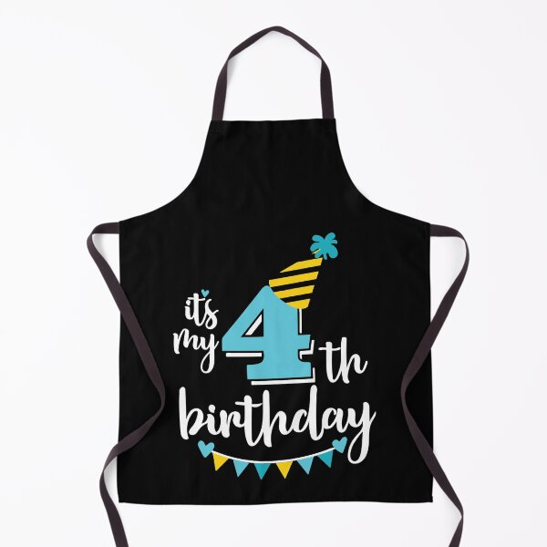 Item preview, 4th birthday 4 years of being awesome 4 years kid girl boy Off birthday Vacation Inspiration Joy Mood designed and sold by DesignByHeartUK.