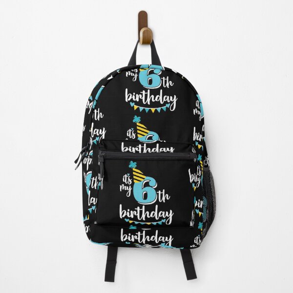 Item preview, 6th birthday 6 years of being awesome 6 years kid girl boy Off birthday Vacation Inspiration Joy Mood designed and sold by DesignByHeartUK.