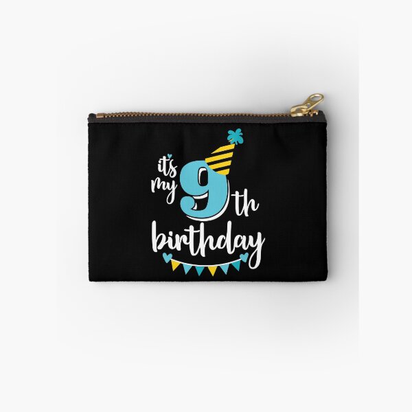 Item preview, 9th birthday 9 years of being awesome9 years kid girl boy Off birthday Vacation Inspiration Joy Mood designed and sold by DesignByHeartUK.