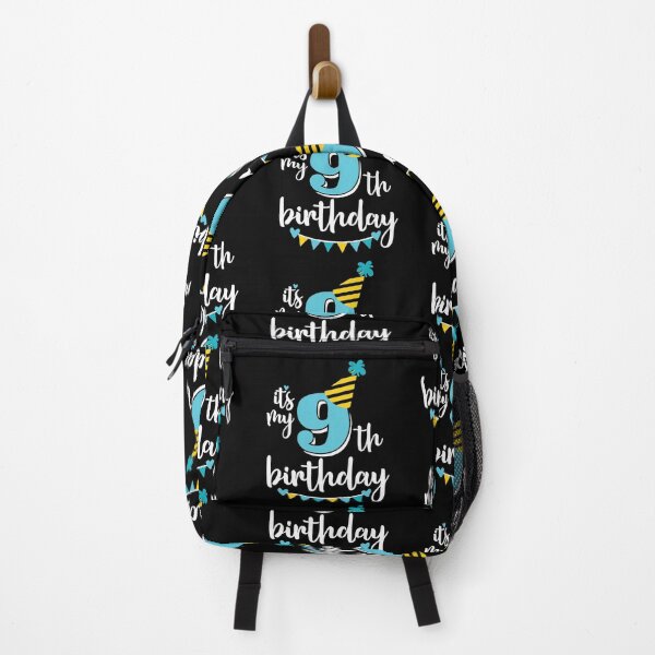 Item preview, 9th birthday 9 years of being awesome9 years kid girl boy Off birthday Vacation Inspiration Joy Mood designed and sold by DesignByHeartUK.