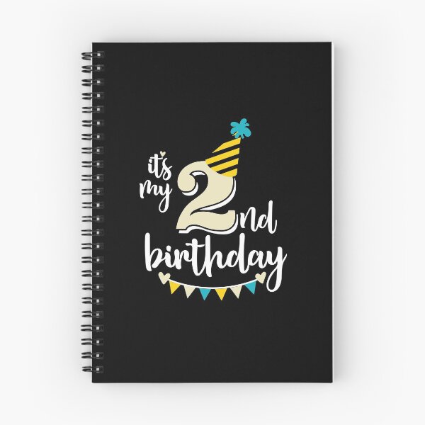 Item preview, 2nd birthday 2 years of being awesome 2 years kid girl boy Off birthday Vacation Inspiration Joy Mood designed and sold by DesignByHeartUK.