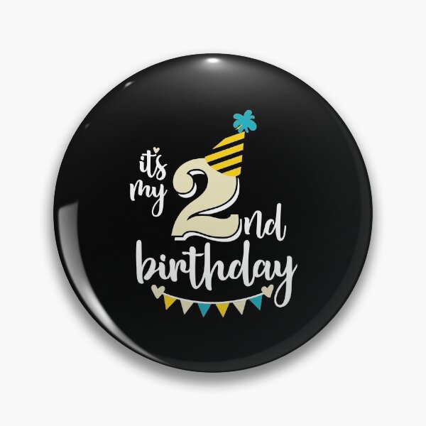 Item preview, 2nd birthday 2 years of being awesome 2 years kid girl boy Off birthday Vacation Inspiration Joy Mood designed and sold by DesignByHeartUK.