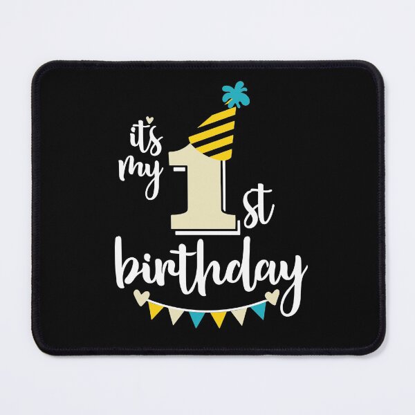 Item preview, 1st birthday 1 year of being awesome 1 year kid girl boy Off birthday Vacation Inspiration Joy Mood designed and sold by DesignByHeartUK.