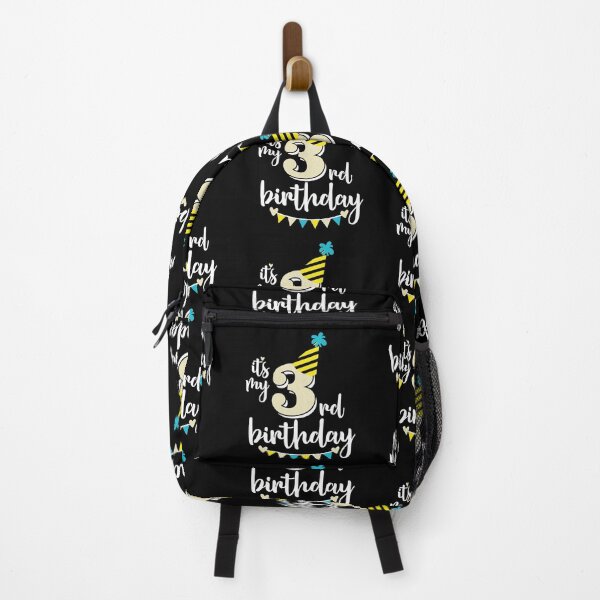 Item preview, 3rd birthday 3 years of being awesome 3 years kid girl boy Off birthday Vacation Inspiration Joy Mood designed and sold by DesignByHeartUK.