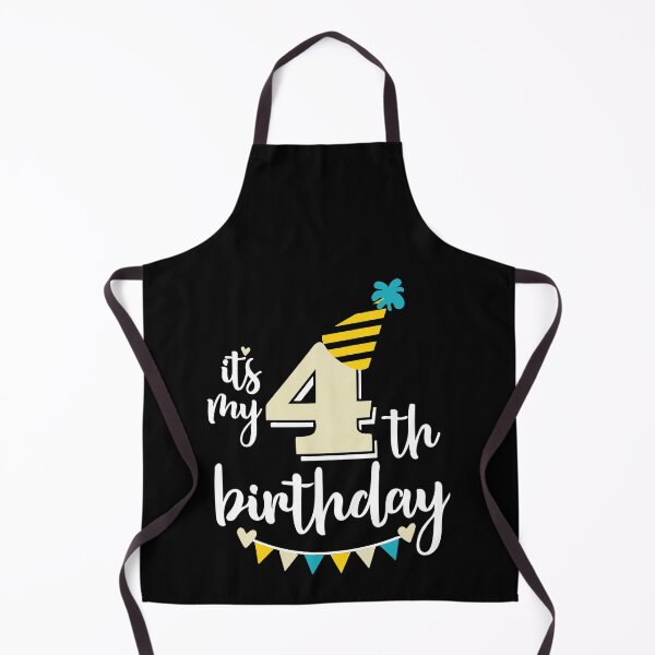 Item preview, 4th birthday 4 years of being awesome 4 years kid girl boy Off birthday Vacation Inspiration Joy Mood designed and sold by DesignByHeartUK.