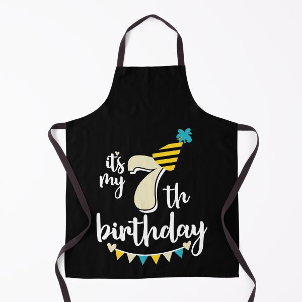 Item preview, 7th birthday 7 years of being awesome 7 years kid girl boy Off birthday Vacation Inspiration Joy Mood designed and sold by DesignByHeartUK.