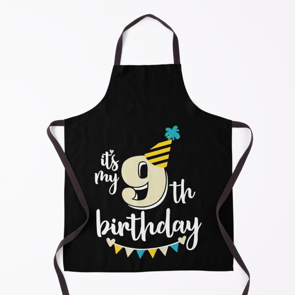 Item preview, 9th birthday 9 years of being awesome9 years kid girl boy Off birthday Vacation Inspiration Joy Mood designed and sold by DesignByHeartUK.