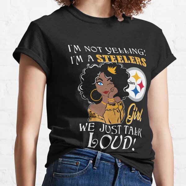 InspireTeesbyPaula Steelers Girl Tee XL