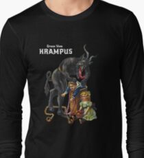 Gruss Vom Krampus Grüße vom Weihnachtsdämon Langarmshirt
