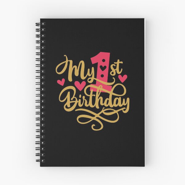 Item preview, 1st birthday 1 year of being awesome 1 year kid girl boy Off birthday Vacation Inspiration Joy Mood designed and sold by DesignByHeartUK.