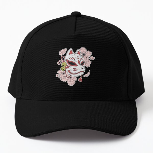 baseball hat with flowers