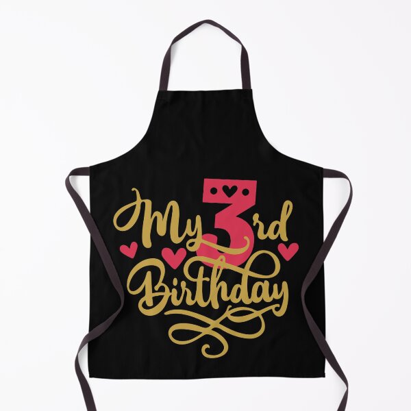 Item preview, 3rd birthday 3 years of being awesome 3 years kid girl boy Off birthday Vacation Inspiration Joy Mood designed and sold by DesignByHeartUK.
