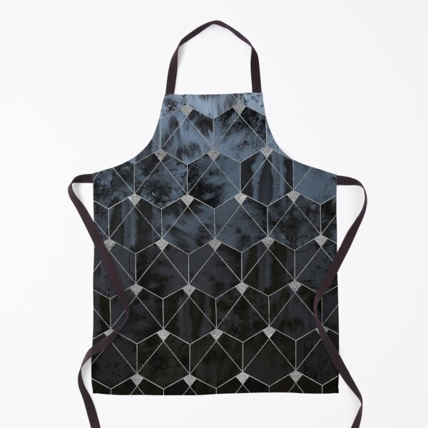 Item preview, Frozen Nordic Ice - Abstract Hexagon Pattern designed and sold by AmbienceArt.