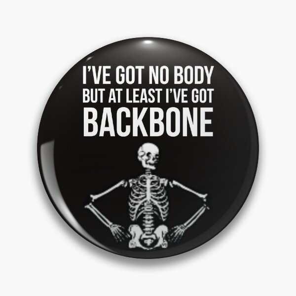Item preview, Backbone Skeleton designed and sold by Slogans4u.