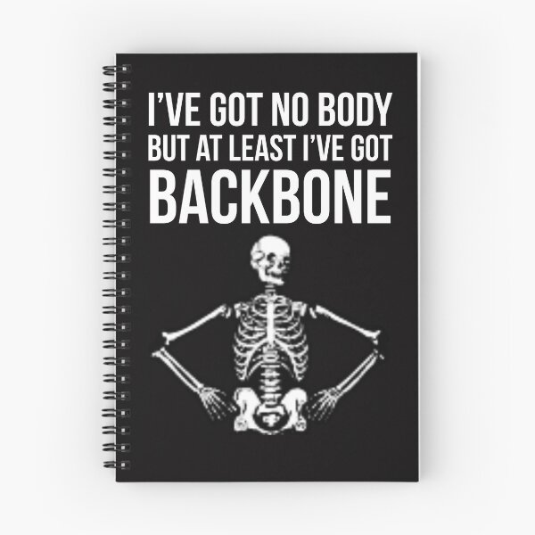 Item preview, Backbone Skeleton designed and sold by Slogans4u.