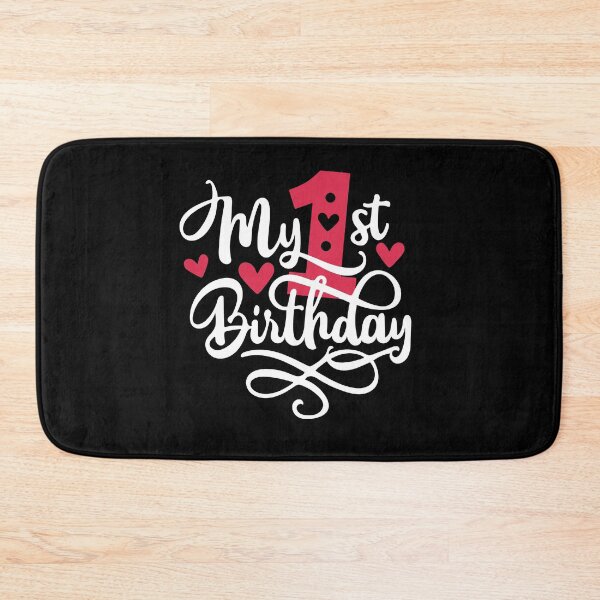 Item preview, 1st birthday 1 year of being awesome 1 year kid girl boy Off birthday Vacation Inspiration Joy Mood designed and sold by DesignByHeartUK.