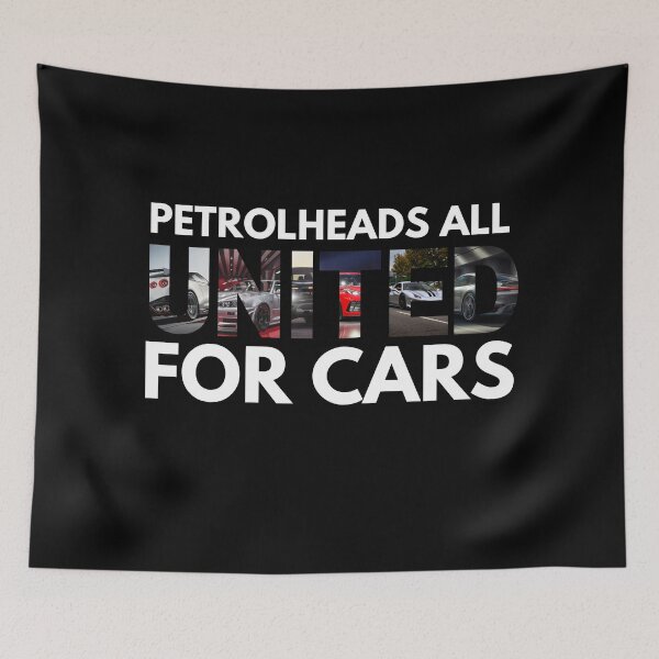 Aperçu de l'œuvre Petrolheads tous unis pour les voitures créée et vendue par MOTOSHIFT.