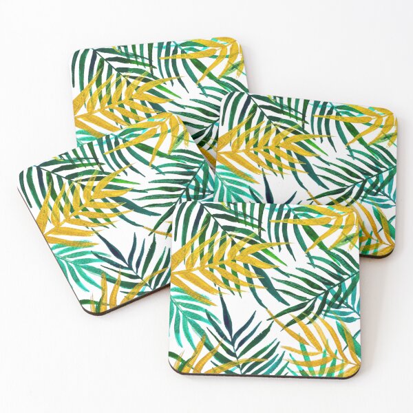 Item preview, Glitter leaves designed and sold by TaniaCanvasLife.