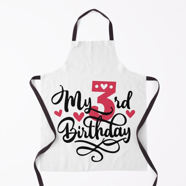 Item preview, 3rd birthday 3 years of being awesome 3 years kid girl boy Off birthday Vacation Inspiration Joy Mood designed and sold by DesignByHeartUK.