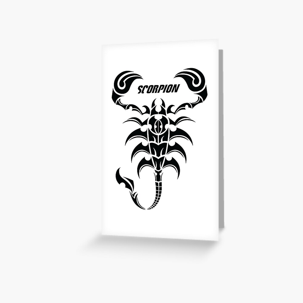 Premium Vector | Black and red scorpion logo line abstract zodiac sign scorpio  tribal tattoo design graphic